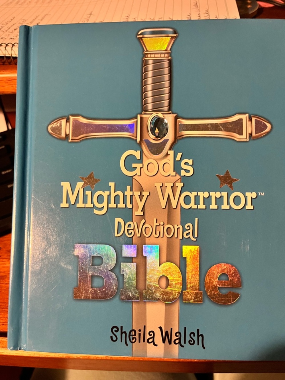 God's Mighty Warrior Devotional Bible - NWOT